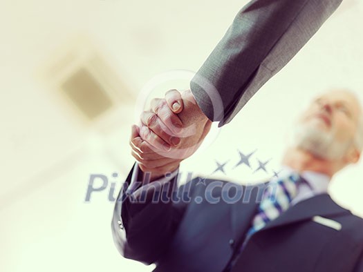 business partners, partnership concept with two businessman handshake business partners, partnership concept with two businessman handshake
