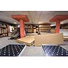 production Department of a big modern wooden furniture factory