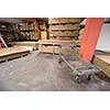 production Department of a big modern wooden furniture factory