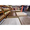 production Department of a big modern wooden furniture factory