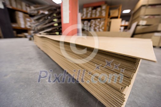 production Department of a big modern wooden furniture factory production Department of a big modern wooden furniture factory