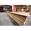 production Department of a big modern wooden furniture factory