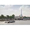 Paris view - Alexander the third bridge over river Seine , France.