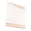 Baking parchment paper on a white background. Layout or mock up for menu or recipes.