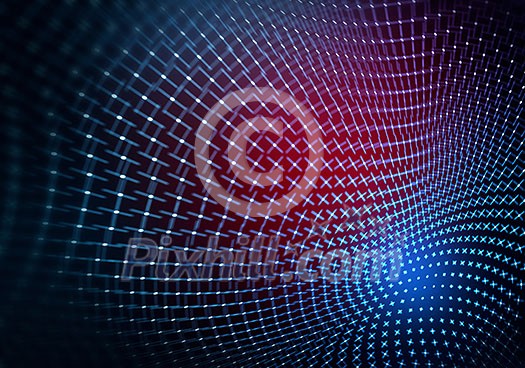 Abstract technology background with dots and elements Abstract technology background with dots and elements