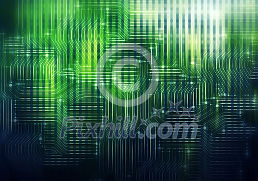 Abstract technology background with dots and elements Abstract technology background with dots and elements