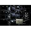 Tyres being stored in a garage - waiting for the client to have them put on his car