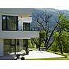 Exterior of modern luxury Villa