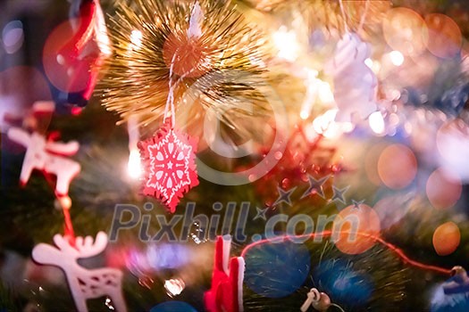 new year and christmas office party close up details food preparing and eating drinks and gifts authentic local startup business team new year and christmas office party close up details food preparing and eating drinks and gifts authentic local startup business team