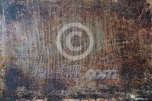 Dark rustic old baking sheet as a background for your creativity, copy space. Dark rustic old baking sheet as a background for your creativity, copy space.