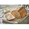 Freshly baked traditional bread.