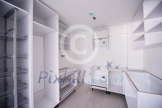 work in progress on the beautiful modern bright clean unfinished kitchen interior in new luxury home with wooden cupboards work in progress on the beautiful modern bright clean unfinished kitchen interior in new luxury home with wooden cupboards
