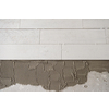 Ceramic wood effect tiles and tools for tiler on the floor  unfinished laying floor tiles  Floor tiles installation