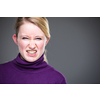Fear/anxiety/regret/uncertainty in a young woman - effects of a difficult life situation - vivid emotions concept