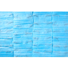 Creative medical backdrop from medical antibacterial protective blue face masks. Concept of prevention from respiratory sickness and viruses.