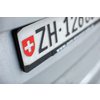 Zurich license plate on a car in Switzerland