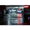 Underground parking/garage (shallow DOF; color toned image)