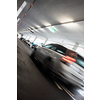 Underground parking/garage (shallow DOF; color toned image)