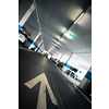 Underground parking/garage (shallow DOF; color toned image)