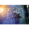 Modern warfare Soldiers  Squad Running as Team in Battle Formation