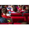 University students sitting in class, taking notes