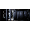 Tyres being stored in a garage - waiting for the client to have them put on his car