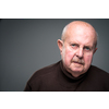 Senior man lonely at home, anxious/afraid to go out - self isolation/ quarantine due to COVID-19/ Coronavirus social distancing/prevention concept