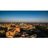 In the very heart of Tuscany - Aerial view of the medieval town of Siena, Italy