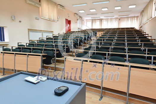 empty classroom university or collage back to school concept in coronavirus pandemic time empty classroom university or collage back to school concept in coronavirus pandemic time