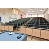 empty classroom university or collage back to school concept in coronavirus pandemic time