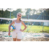 Female beachvolleyball player