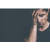 Young man suffering from anxiety, depression due to social seclusion, isolation, COVID induced lockdown