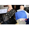Homemade Manufacturing Of Protective Trendy Medical Face Mask. Tailor Woman Sewing With Machine At Home, Healthcare New Normal Concept In Coronavirus Covid19 Lockdown
