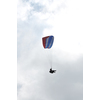 paragliding sport at beautiful nature and extreme scenes and people stunts