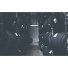 Tyre change - wheel balancing or repair and change car tire at auto service garage or workshop by mechanic