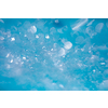 Beautiful water waves -  Splashed water wave in clean blue water, clean filtered water ready for drinking