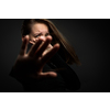 Young woman suffering from a severe depression/anxiety