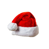 Santa Claus hat isolated on white background