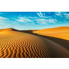 Sam Sand dunes of Thar Desert under beautiful sky. Rajasthan, India