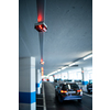 Underground parking/garage (shallow DOF; color toned image)