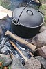 Kettle above the campfire